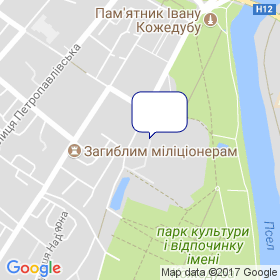 Промлайн на мапі Промлайн на мапі