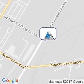 Промстан Завод на мапі