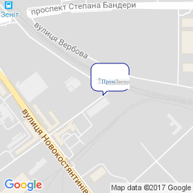 ПромЗвено на мапі
