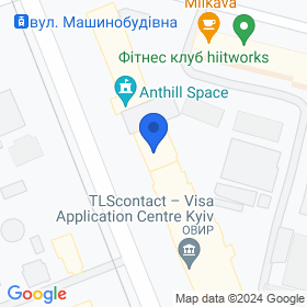 Пронет-Україна на мапі