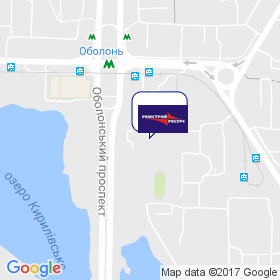 РЕМБУДРЕСУРС на мапі РЕМБУДРЕСУРС на мапі