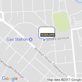 Рентал Центр Україна на мапі