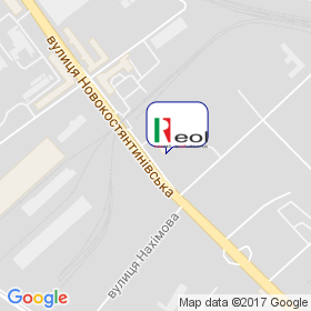 Реол на мапі Реол на мапі