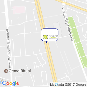 Респект Дизайн на мапі