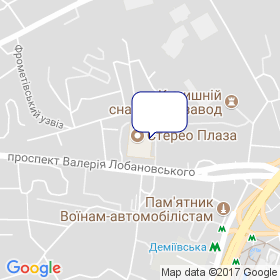 Ритерна на мапі