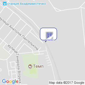 РОТАНСТРОЙ на мапі РОТАНСТРОЙ на мапі