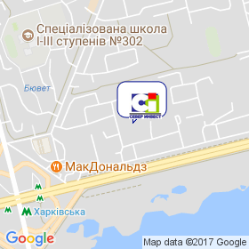 ПІВНІЧ-ІНВЕСТ на мапі ПІВНІЧ-ІНВЕСТ на мапі