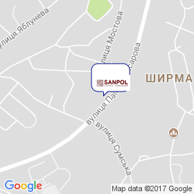 Санпол Україна на мапі Санпол Україна на мапі