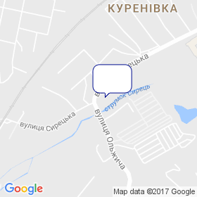 Савенок на мапі Савенок на мапі