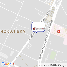 САВ на мапі САВ на мапі