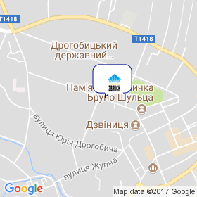 ЗБРУЧ, ТВФ на мапі