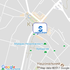 Селектрон-Україна на мапі Селектрон-Україна на мапі