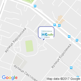 Еколайн на мапі