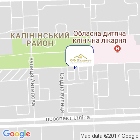 СФ Камелот на мапі СФ Камелот на мапі