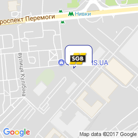 SGB Україна на мапі SGB Україна на мапі