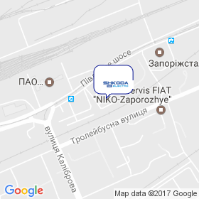 Шкода Електро на мапі Шкода Електро на мапі