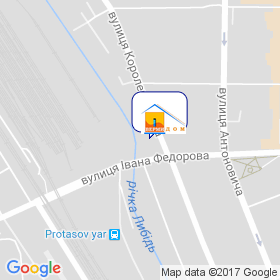 Вермідом на мапі