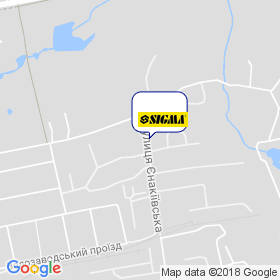 Сігма Україна на мапі