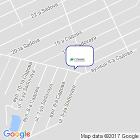 Сіколорс на мапі Сіколорс на мапі