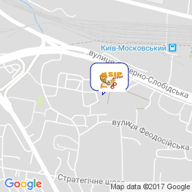 SIP Ательє на мапі SIP Ательє на мапі