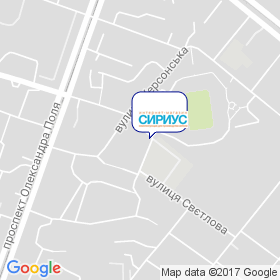 Сіріус на мапі