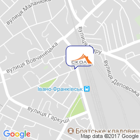 СКОЛ на мапі