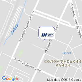 СКТ (Сучасні Комфортні Технології) на мапі