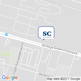 Скай Констракшн на мапі Скай Констракшн на мапі