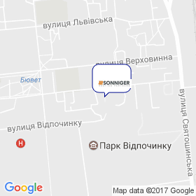 SONNIGER на мапі SONNIGER на мапі