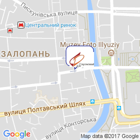 Сучасний будинок на мапі