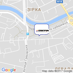 Спектрум на мапі Спектрум на мапі