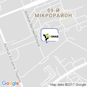 СЕВСНАБ на мапі