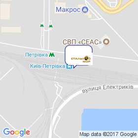 Сталевий Світ на мапі Сталевий Світ на мапі