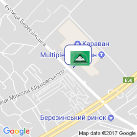 Станкадніпро на мапі Станкадніпро на мапі