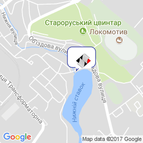 Стіл-пласт на мапі