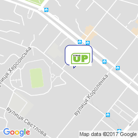 Стенд UP на мапі Стенд UP на мапі