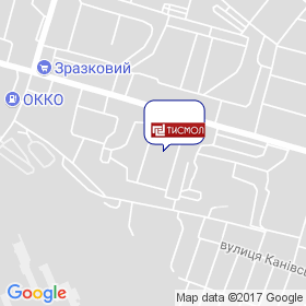 Тісмол на мапі Тісмол на мапі