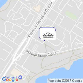 Строймаг на мапі Строймаг на мапі