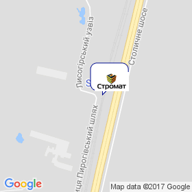 Стромат на мапі