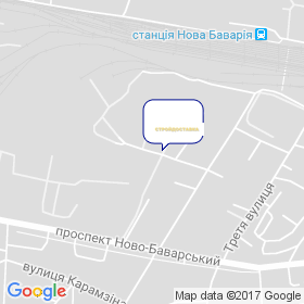 Стройдоставка на мапі