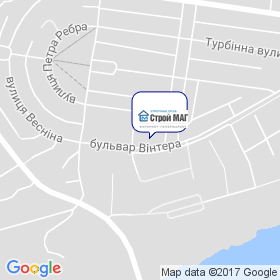 Строймаг на мапі Строймаг на мапі