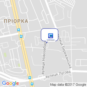 Стройоснастка на мапі Стройоснастка на мапі