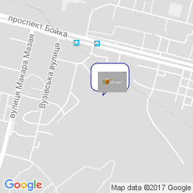 Азовбетон на мапі