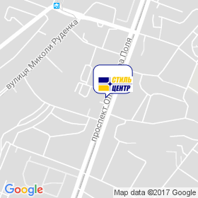 Стиль-центр на мапі