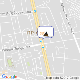 Sunpro на мапі