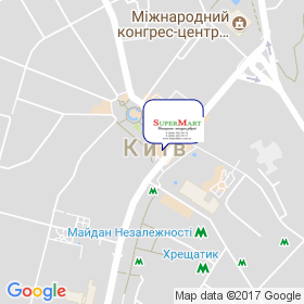 SuperMart на мапі SuperMart на мапі