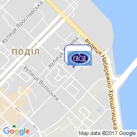 Свод на мапі