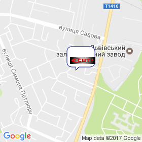 СВТ-ПЛЮС на мапі