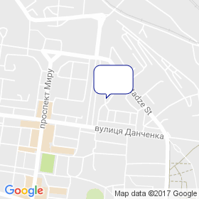 Таніт на мапі