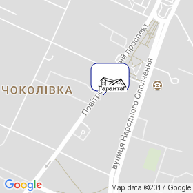 ТД `Гаранта` на мапі ТД `Гаранта` на мапі